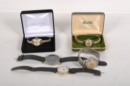 A collection of ladies and gentlemen's watches, including Avia, Mortima, Smiths, Roamer and others,