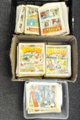 A very large quantity of UK comics, from 1950's - 1980's, including Victor, Whizzer & Chips,
