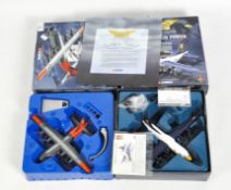 Two Corgi Aviation archive military airpower model planes, 1:144 scale,