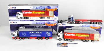 Three Corgi 1:50 scale Hauliers of Renown limited edition model vehicles,