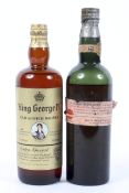 Whisky: White Horse Very Old Pure Blended, early 20th century and King George IV Extra Special