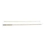 A Two two piece R Chapman & Co 'The Chess' split cane trout fly rod, approx.