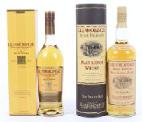Glenmorangie Single Highland Malt Scotch Whisky, Ten Years Old, duty free, 1 Litre, 43%,