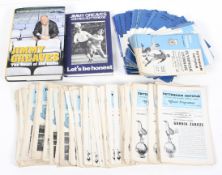 A box of Tottenham Home Football Programmes (136), dating from 1961/62 to 1976/77,