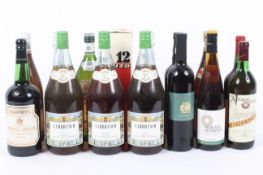 A collection of alcohol, including: a Taylor's select reserve Port, 20% Vol, 75 cl,