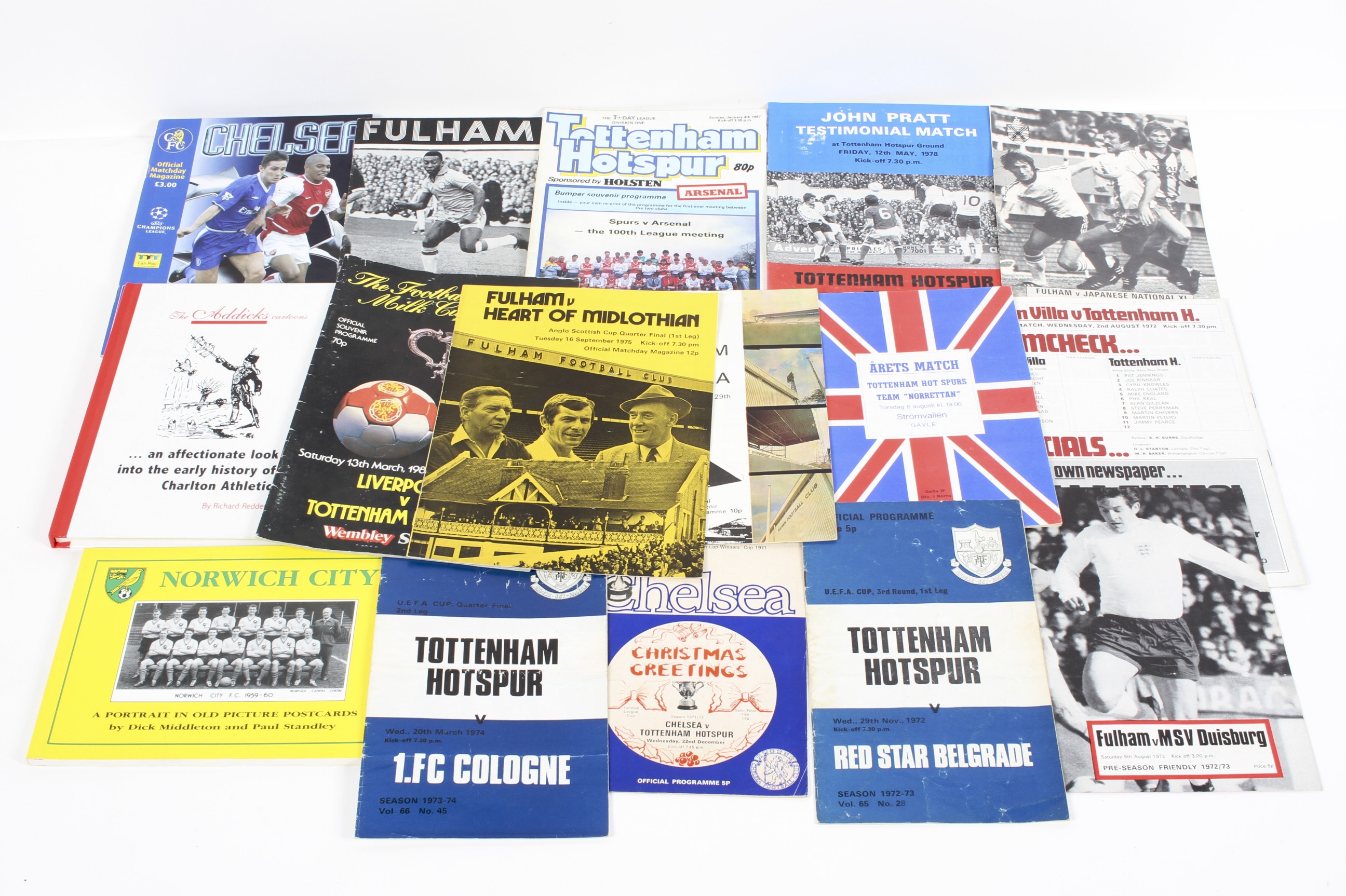 A box of Football Programmes, Specials, Cup Finals, Semi Finals, European etc, - Image 6 of 6