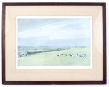 A signed Lionel Edwards Hunting print, signed lower left, impressed Fine Art Trade Guild stamp,