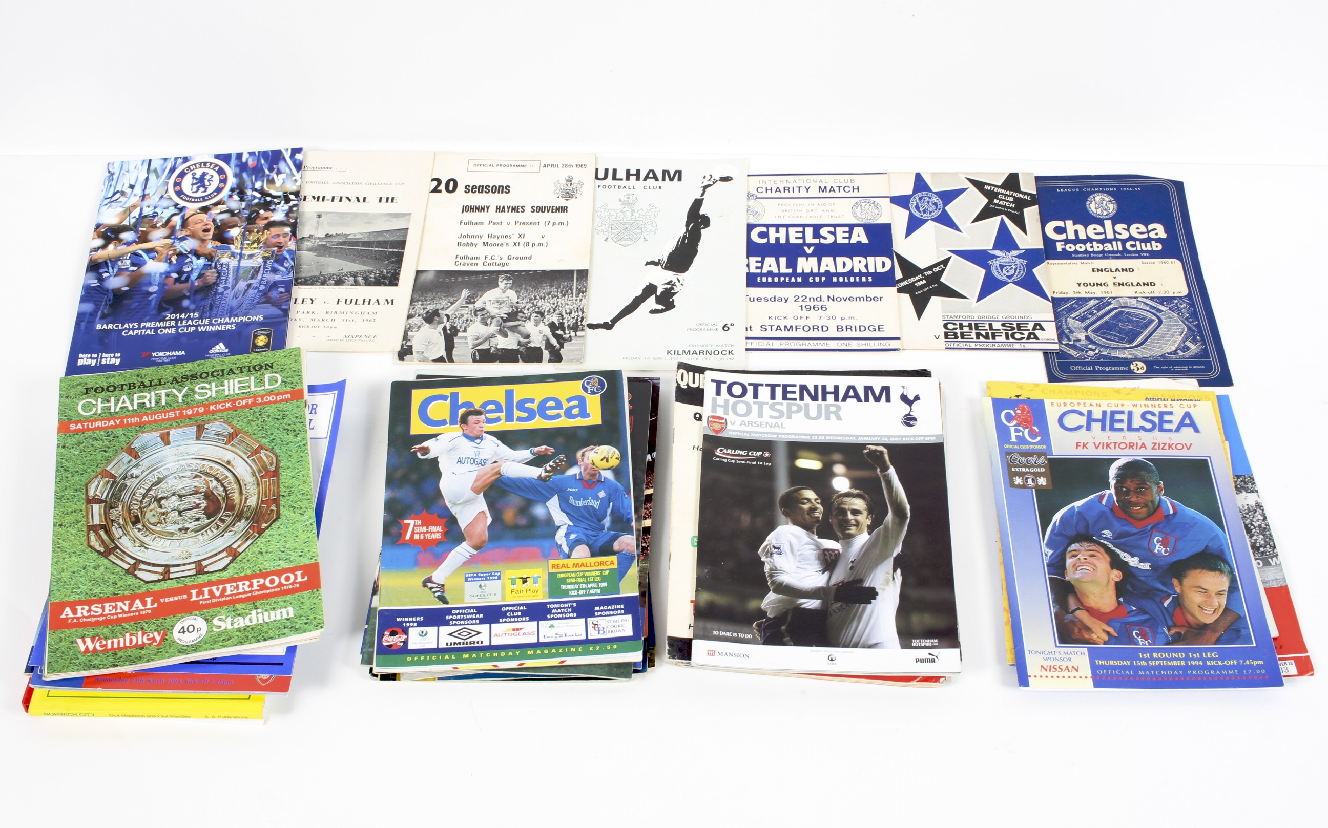 A box of Football Programmes, Specials, Cup Finals, Semi Finals, European etc, - Image 3 of 6