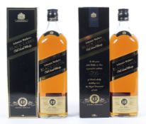 Johnnie Walker Black Label Extra Special Old Scotch Whisky, celebrating 500 years,