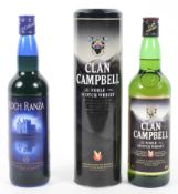 Loch Ranza, Isle of Arran Distillers Ltd. and Clan Campbell, The Noble Scotch Whisky