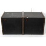 A pair of META Godwin box speakers, part