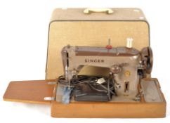 A retro vintage Singer Sewing machine 30