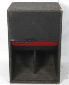 A large Cerwin Vega B-36-MF bass speaker