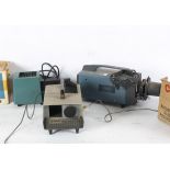 Three vintage slide projectors, comprisi