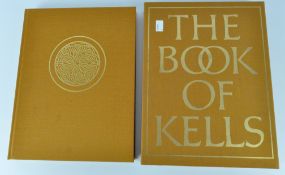 A copy of 'The Book of Kells', Thames and Hudson 1974, with coloured plates,
