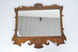 An 18th century George IV style wall mirror,