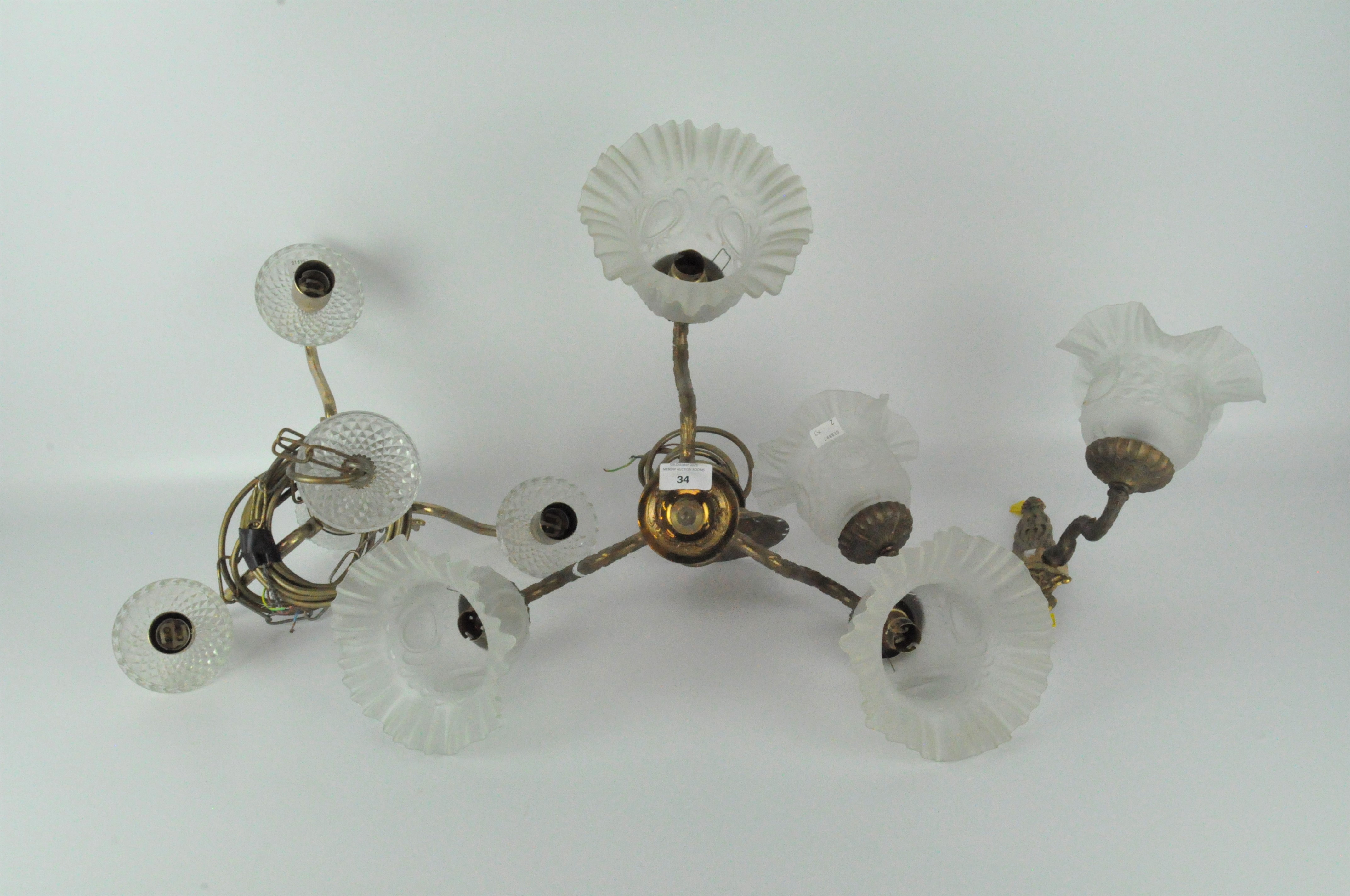 A early 20th century wall bracket,