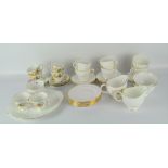 A vintage Colclough bone china tea set