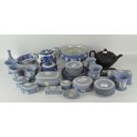 A large quantity of Wedgwood Jasperware, of assorted patterns and designs,
