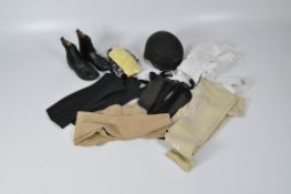 Assorted horse riding clothing including short boots by Toggi,