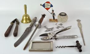 A Auxiliary Force 'Defence' letter opener and more