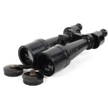 A pair of Carl Zeiss binoculars or field glasses, early 20th century, possibly military issue,