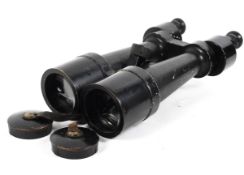 A pair of Carl Zeiss binoculars or field glasses, early 20th century, possibly military issue,