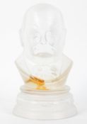 A limited Edition Webb Corbett Ltd crystal bust of Winston Churchill, modelled by Eric Griffiths,