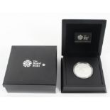 Silver coin - London 2012 Games, 5oz Proof coin, in Royal Mint box, with COA.