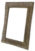 A K&S (London) gilt metal mirror frame,