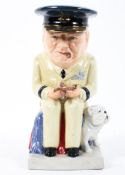 A Lady Grace China limited edition Winston Churchill Toby jug, no.