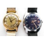 Two mid century gentleman's wristwatches,