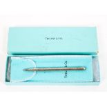 Tiffany & Co, a sterling silver pen marked Tiffany & Co 925 Sterling Germany,