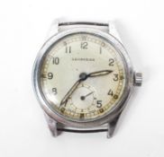 A Leonidas (pre Heuer) British Military wristwatch,