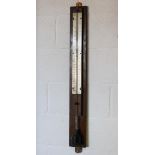 A Short & Mason stick barometer