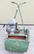 A 1950s Ransomes lawn mower,