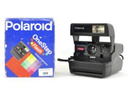 A Polaroid 'One Step' Flash Instant-Camera in box