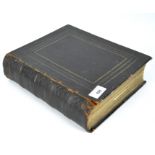 A leather bound volume 'The Pilgrims Progress' and other works by John Bunyan, late 19th century,