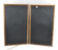 A pair of Tandberg TL-5020 speakers, wooden cased,