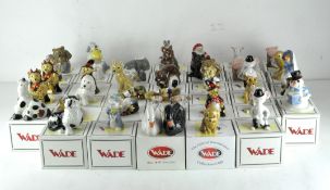 A large selection of Wade ceramic figures, various designs and models, to include Mother Goose,