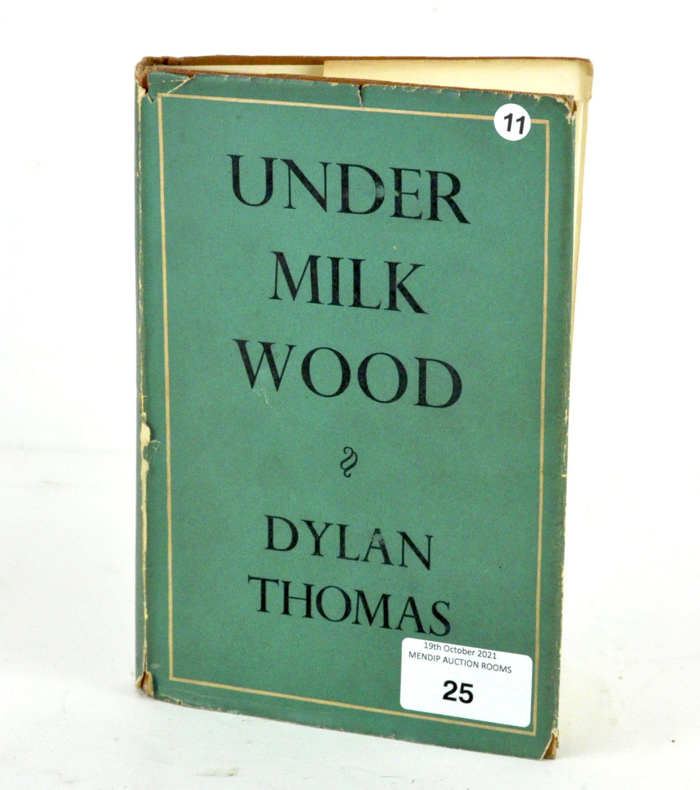 "Under milk wood" by Dylan Thomas, mid century hard back volume,