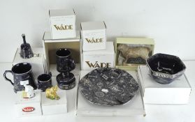 A selection of various Wade ceramics, including Millennium plate, bowl, tankards and others,