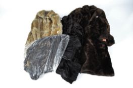 A selection of assorted vintage furs,