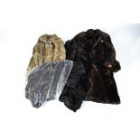 A selection of assorted vintage furs,