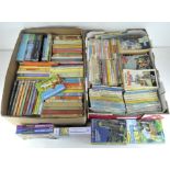 Two boxes of assorted books, mostly Enid Blyton,