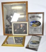A Southern Comfort advertising mirror, framed, 90cm x 65cm,