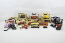 A large collection of die-cast toy cars by Matchbox and other manufacturers,