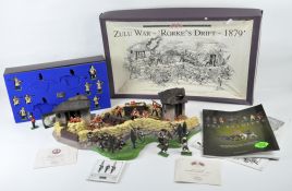 Two W.Britain limited edition soldier sets : 'Zulu War - Rorke's Drift - 1879' and 'The Boer War',