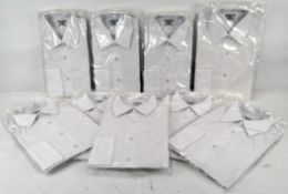 Nine Concord by Climax white shirts, size 38-15 AMI,