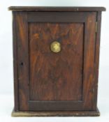 A vintage mahogany Ferrist & Co of Bristol first aid cabinet, with original label to front,